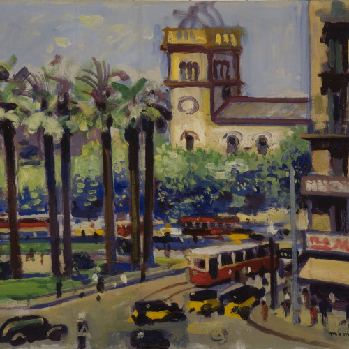 image for: Josep Mompou - Plaça de la Universitat (Barcelona) - 1951
