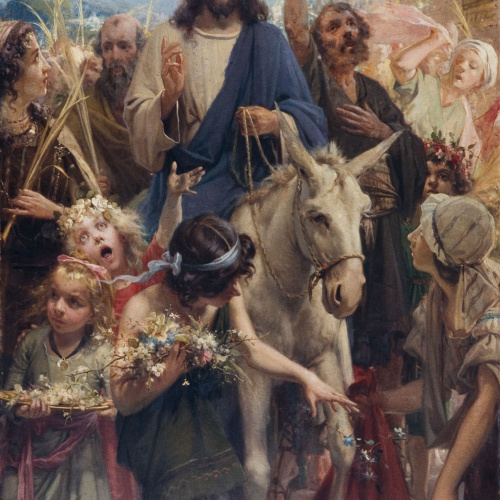 image for: Juli Borrell - L&#039;entrada de Jesús a Jerusalem - 1896