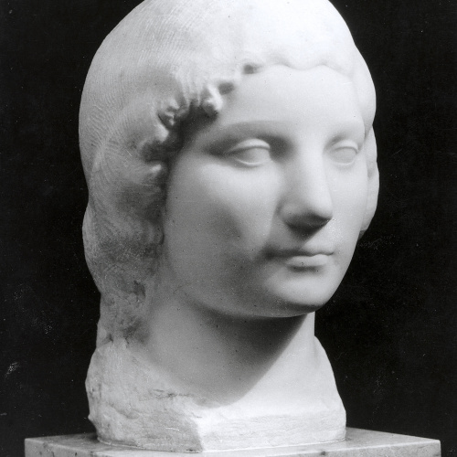 image for: Enric Casanovas - Testa de donzella - 1920