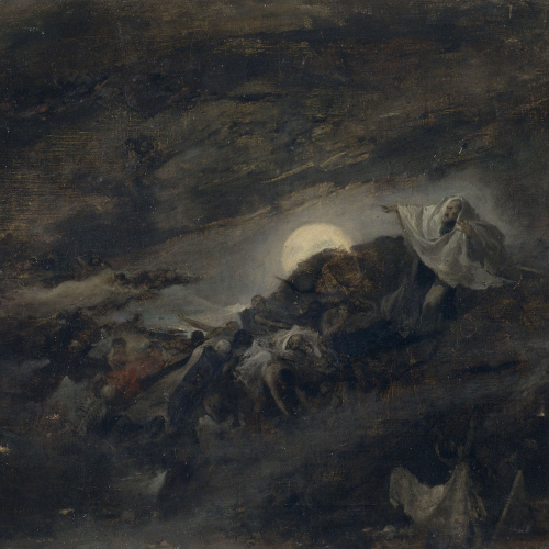 image for: Josep Benlliure Gil - ¡Que viene un alma! (La insurrecció dels morts) - 1876
