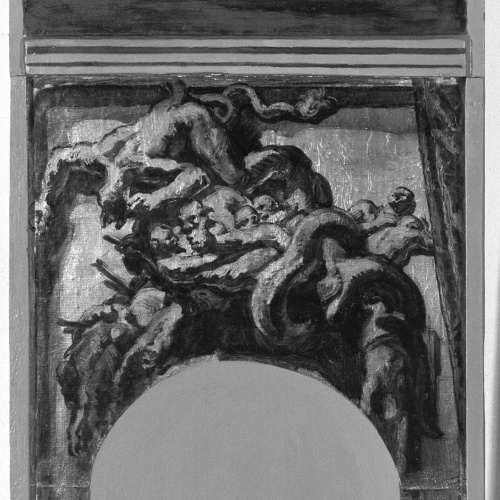 image for: Josep Maria Sert - «La dansa de la mort». Fragment del creuer de la darrera decoració de la catedral de Vic - 1939-1945