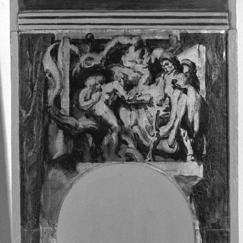 image for: Josep Maria Sert - «La dansa de la mort». Fragment del creuer de la darrera decoració de la catedral de Vic - 1939-1945