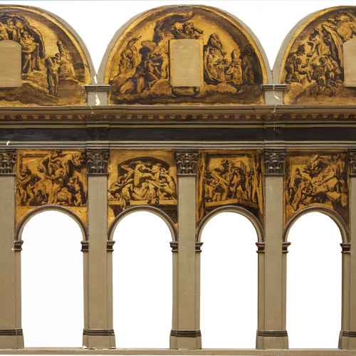 image for: Josep Maria Sert - «La dansa de la mort». Nau de l&#039;Evangeli de la darrera decoració de la catedral de Vic - 1939-1945