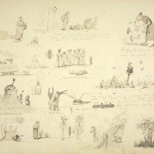image for: Modest Urgell - Apunts satírics - Cap a 1861