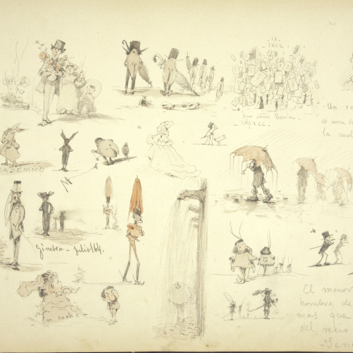 image for: Modest Urgell - Apunts satírics - 1864