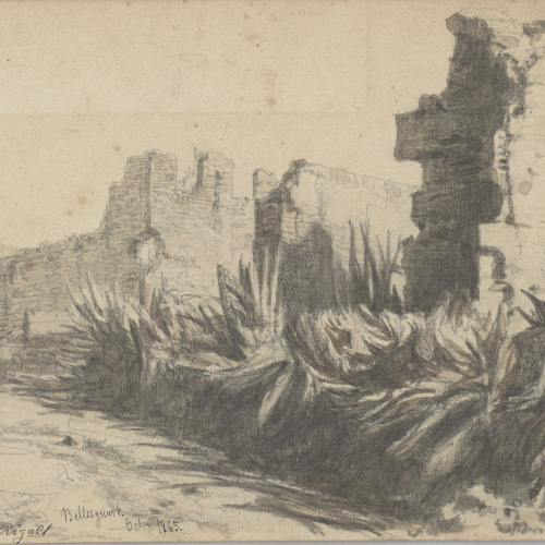 image for: Lluís Rigalt - Bellesguart - Octubre de 1865