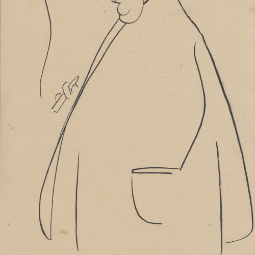 image for: Lluís Bagaria Bou - Caricatura de Pere Esquerdo Esquerdo - Primera meitat del segle XX