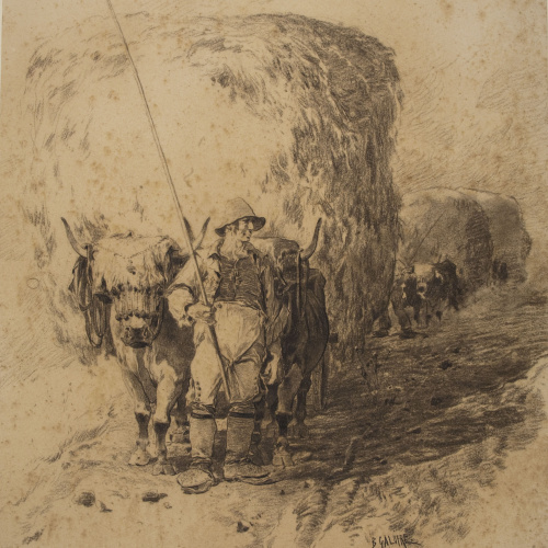 image for: Baldomer Galofre - Carretes a Pontevedra - Cap a 1887-1889