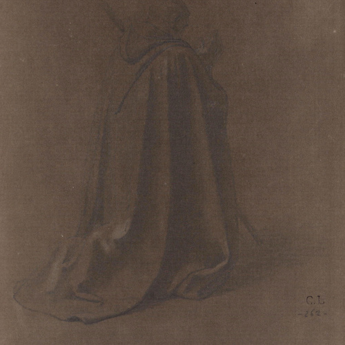 image for: Claudi Lorenzale - Cavaller medieval agenollat - Cap a 1870