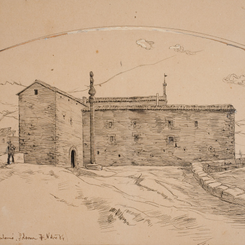 image for: Josep Lluís Pellicer - Convent de Sant Salomó, Solsona - 1884