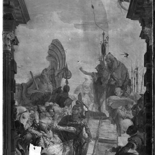 image for: Arcadi Mas i Fondevila - Còpia de «Marc Antoni i Cleòpatra», de Tièpolo - Cap a 1877