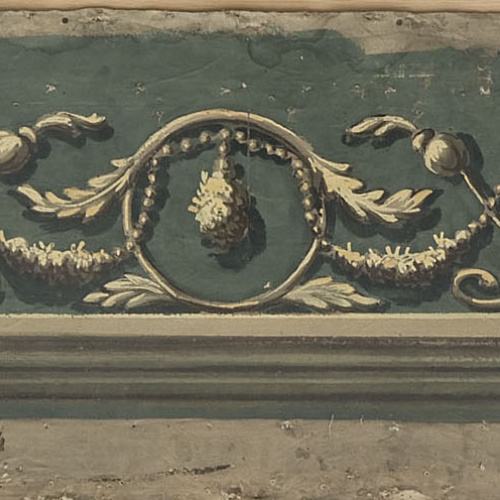 image for: Francesc Pla Duran dit &quot;El Vigatà&quot; - Cornisa amb motius ornamentals - Entre 1790-1800