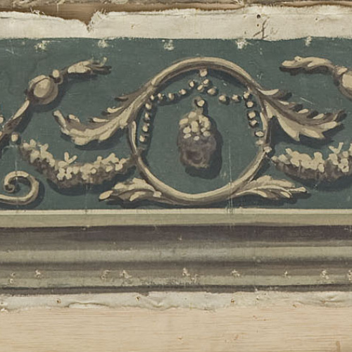 image for: Francesc Pla Duran dit &quot;El Vigatà&quot; - Cornisa amb motius ornamentals - Entre 1790-1800
