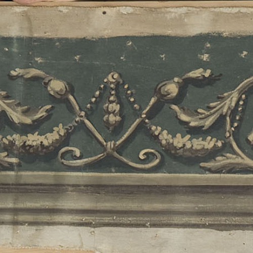 image for: Francesc Pla Duran dit &quot;El Vigatà&quot; - Cornisa amb motius ornamentals - Entre 1790-1800