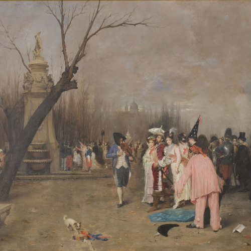 image for: Manuel Ramirez - El carnaval a Madrid - 1877
