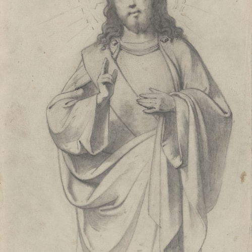 image for: Claudi Lorenzale - El Sagrat Cor de Jesús - Cap a 1850-1870