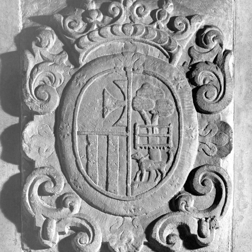 image for: Anònim. Catalunya - Escut mercedari de fra Dalmau Serra - Entre 1635-1650