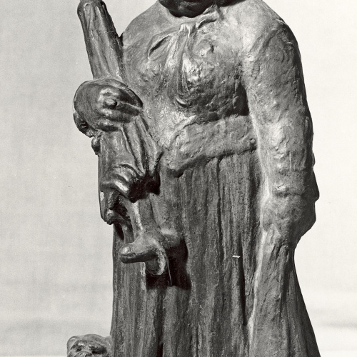 image for: Llucià Oslé - Esperant el tramvia - 1907