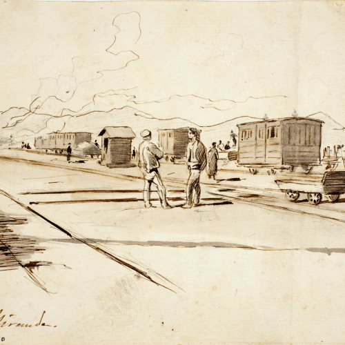 image for: Josep Lluís Pellicer - Estacion de Miranda de Ebro - 1876