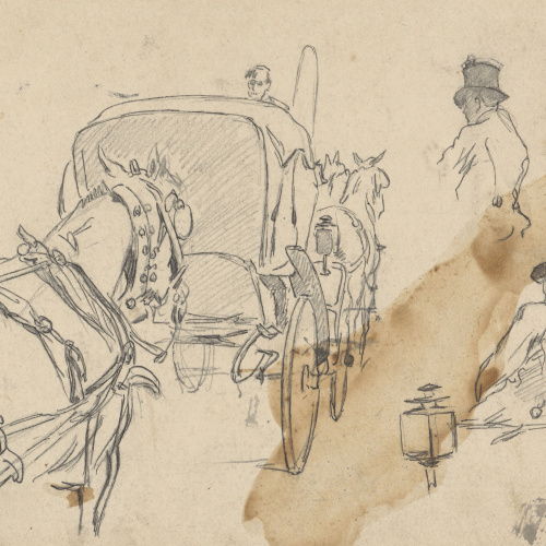 image for: Josep Lluís Pellicer - Estudi de carruatges i cotxer - 1875