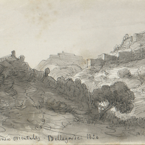image for: Lluís Rigalt - Francia. Pirineos orientales. Bellegarde - 1850
