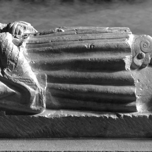 image for: Anònim. Castella - Imatge jacent del cavaller Méndez - Primer quart del segle XVI