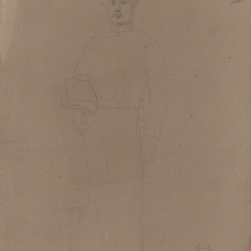 image for: Claudi Lorenzale - Militar - Cap a 1860-1880