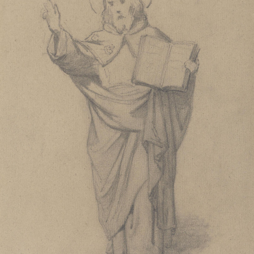 image for: Claudi Lorenzale - Sant Egidi - Cap a 1850-1870