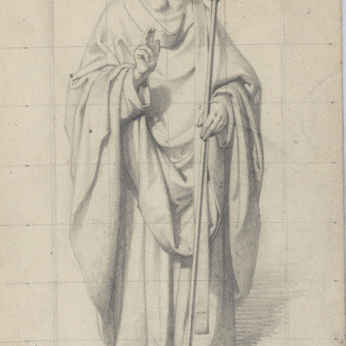 Claudi Lorenzale - Sant Sever (anvers) / Sant Sever (revers) - Cap a 1850-1870 image for: Claudi Lorenzale - Sant Sever (anvers) / Sant Sever (revers) - Cap a 1850-1870