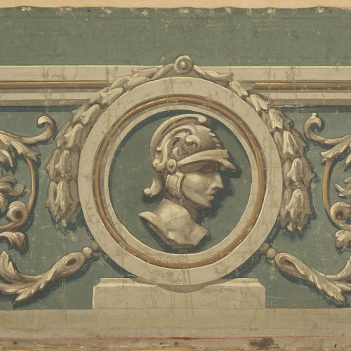 image for: Francesc Pla Duran dit El Vigatà - Sobreporta amb motius ornamentals - Entre 1790-1800