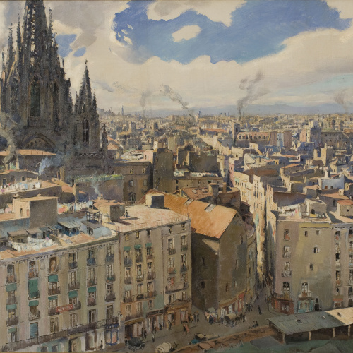 image for: Oleguer Junyent - Tapineria i Corribia - 1930