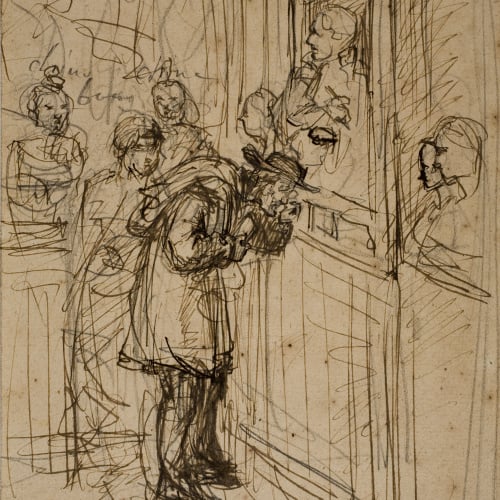image for: Ramon Martí i Alsina - Una sala d&#039;exposicions - 1878
