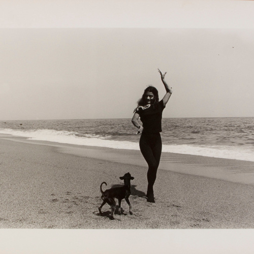 Oriol Maspons - Sense títol (La Chunga, platja del Somorrostro, Barcelona) - 1958 image for: Oriol Maspons - Sense títol (La Chunga, platja del Somorrostro, Barcelona) - 1958