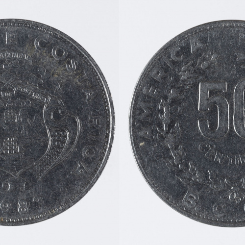 image for: República de Costa Rica - 50 cèntims - 1983