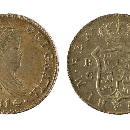 Ferran VII d'Espanya - 2 rals - 1814 image for: Ferran VII d'Espanya - 2 rals - 1814