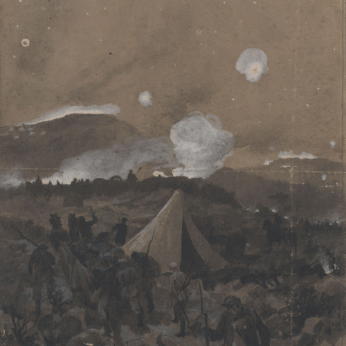 image for: Josep Lluís Pellicer - «Ataque de Schipka la noche del 23» - 1877