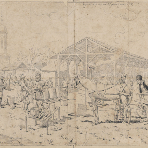 image for: Josep Lluís Pellicer - Dependencias del cuartel general ruso, Ploesci - 1877
