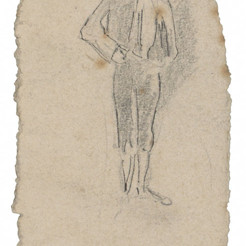 image for: Josep Lluís Pellicer - Apunt de pagès de Balaguer - 1869