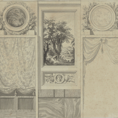 image for: Pau Rigalt - Decoració per a un saló - Cap a 1820-1830