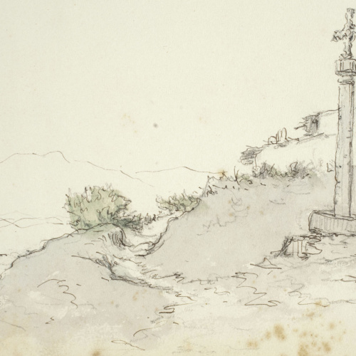 image for: Modest Urgell - Creu de terme - Cap a 1864