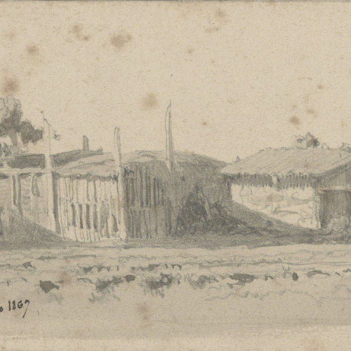 Lluís Rigalt - «Barcelona. San Beltrán» - Maig de 1869 image for: Lluís Rigalt - «Barcelona. San Beltrán» - Maig de 1869