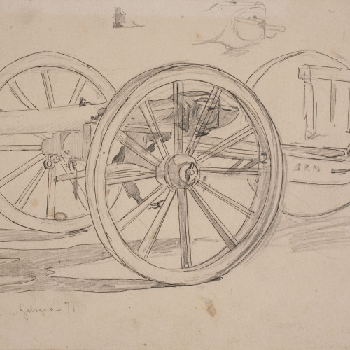 Josep Lluís Pellicer - Carro de combat - 1871 image for: Josep Lluís Pellicer - Carro de combat - 1871