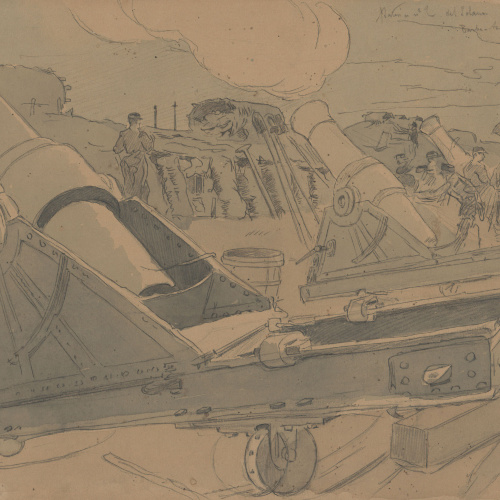 image for: Josep Lluís Pellicer - Bateria nº 2 del Solano - 1873