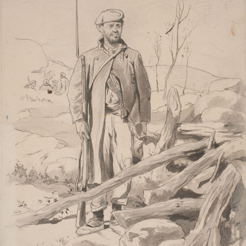 image for: Josep Lluís Pellicer - Centinela carlista - 1874