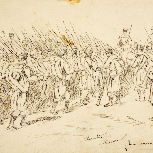 image for: Josep Lluís Pellicer - ¡En marcha! - 1875