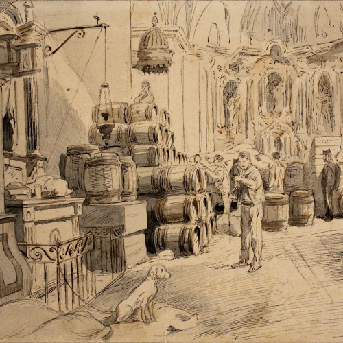 image for: Josep Lluís Pellicer - Dipòsit de provisions d'Oteiza - 1875