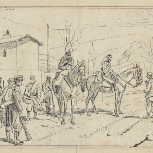 image for: Josep Lluís Pellicer - A la vista de Tolosa - Cap a 1872-1976