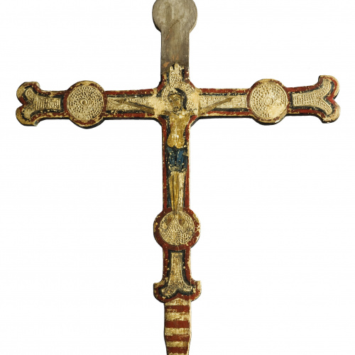 image for: Anònim. Catalunya-Aragó. Taller de la Ribagorça - Creu d&#039;altar - Segona meitat del segle XIII