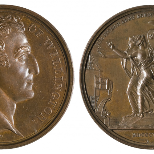 image for: James Mudie - Arribada a la Península dels anglesos (1808) - 1820