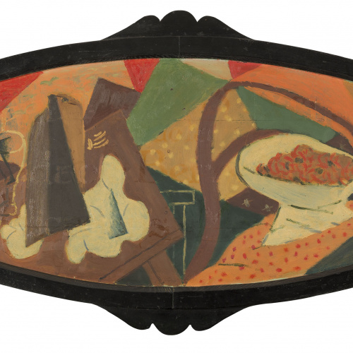image for: Magí Albert Cassanyes - Composició cubistitzant - Cap a 1925